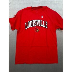 NWT NCAA Louisville‎ University Cardinal Shirt Red Size Large Top of the World